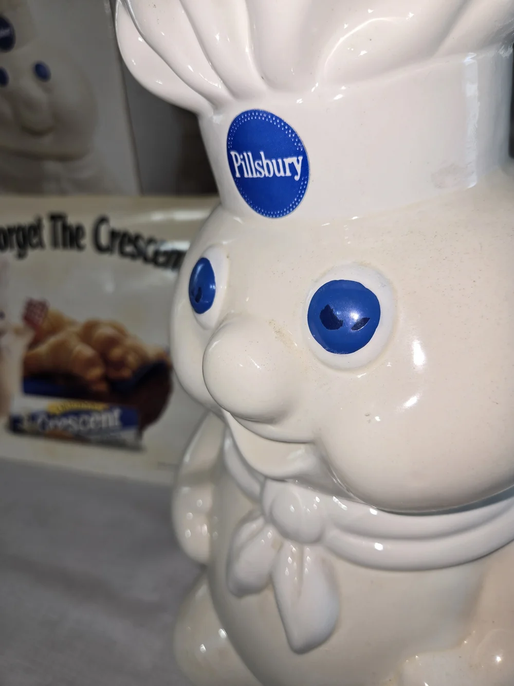 Pillsbury Poppin' Fresh White Cookie Jar